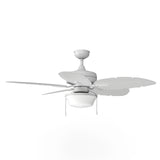 Harbor Breeze Waveport 52-in White LED Indoor/Outdoor Ceiling Fan (5-Blade)