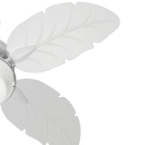 Harbor Breeze Waveport 52-in White LED Indoor/Outdoor Ceiling Fan (5-Blade)