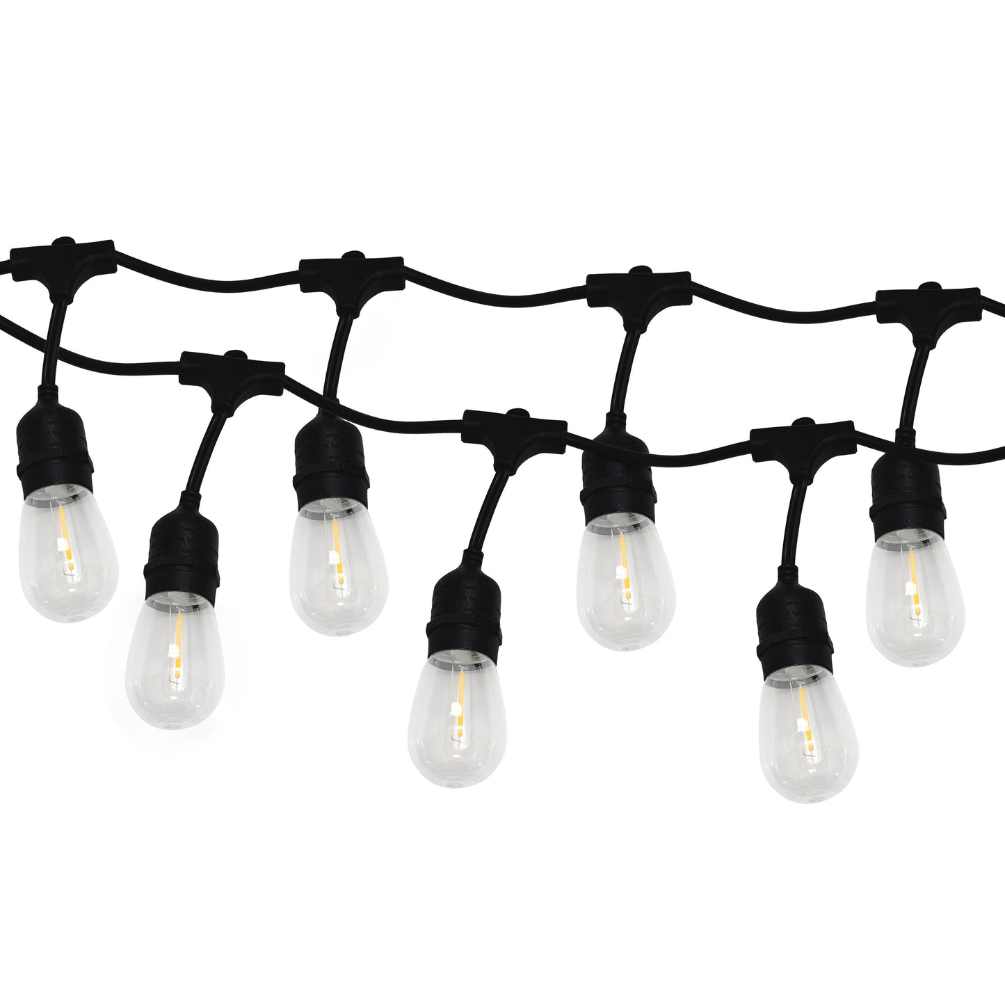 Portfolio 24-ft 12-Light Plug-In Bulbs String Lights