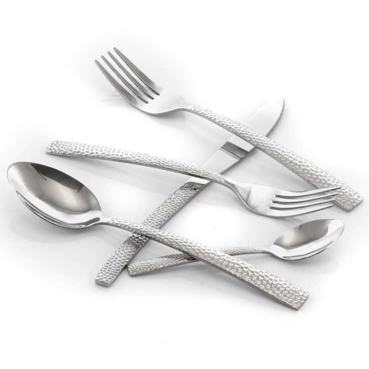 Baily 20-Piece Silver Stainless Steel Flatware Set (Service for 4)