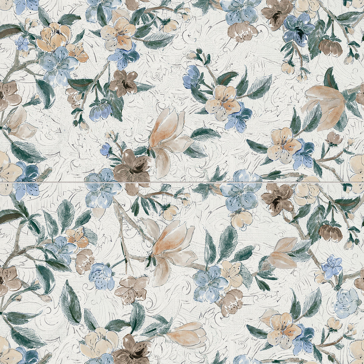 Affinity Tile Parete Setoso White 24-in x 47-in Multi-finish Porcelain Patterned Floor and Wall Tile product image