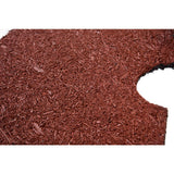 Trademark Innovations 24 in. Reversible Mulch Ring Tree Protector Mat - Super Arbor