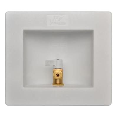 SharkBite Quarter Turn Ball Valve Push-to-Connect Ice Maker Outlet Box