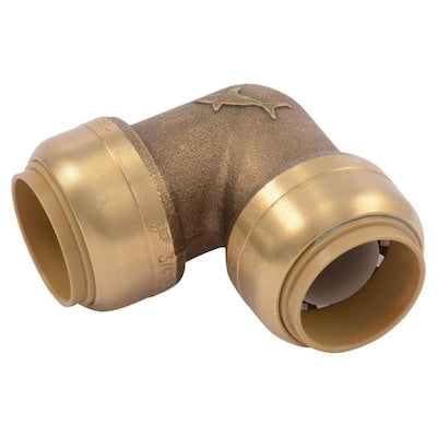 SharkBite 3/4-in Push-to-Connect x 3/4-in Push-to-Connect dia 90-Degree Standard Elbow Push Fitting