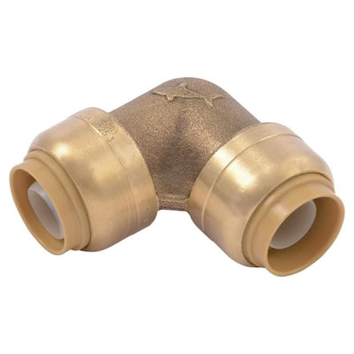 SharkBite 1/2-in Push-to-Connect x 1/2-in Push-to-Connect dia 90-Degree Standard Elbow Push Fitting
