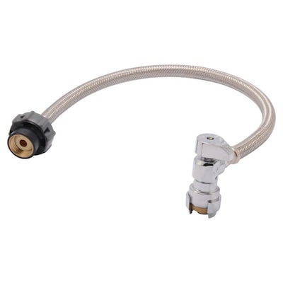 SharkBite Universal 20-in Braided Stainless Steel Faucet Supply Line