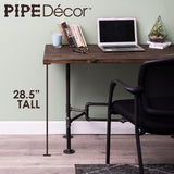 3/4 in. Black Steel Pipe 3 ft. L x 28.5 in. H  