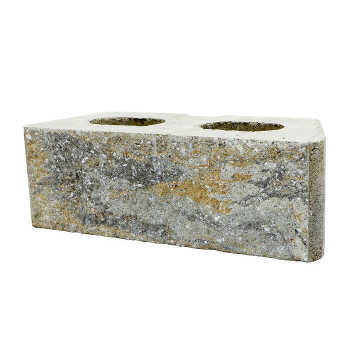 RockWall Large 6 in. x 17.5 in. x 7 in. Yukon Concrete Retaining Wall Block - Super Arbor
