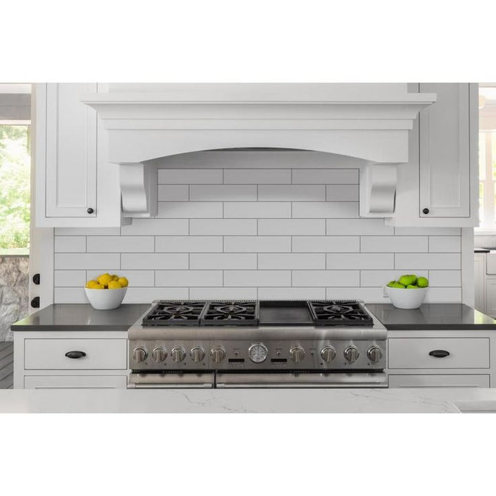 Emser CHOICE 68-Pack Gray 6-in x 6-in Glazed Ceramic Subway Wall Tile