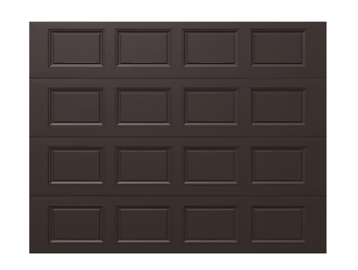 Wayne Dalton Classic Steel Model 8000 9-ft x 7-ft Brown Single Garage Door