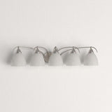 5-Light Brushed Nickel Bath and Vanity Light