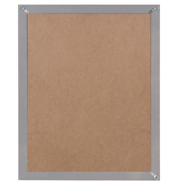 Candlesby 22 in. W x 27 in. H Wood Framed Wall Mirror in Sterling Gray