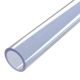 1-1/4 in. x 5 ft. Furniture Grade Sch. 40 PVC Pipe in Clear - Super Arbor