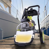Sun Joe Commercial Series 1800 PSI Max 1.6 GPM Electric Pressure Washer with Wall Mount and Roll Cage