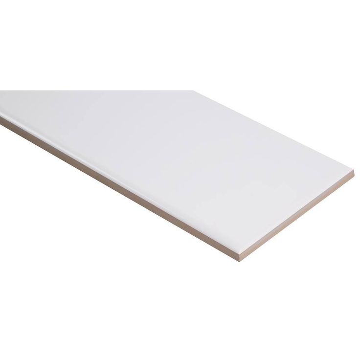MSI City Bianco 4 in. x 12 in. Glossy Ceramic White Subway Tile (9.99 sq. ft./case)