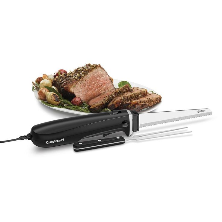 10.5 in. Electric Knife Set with Cutting Board