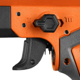 15-Gauge 2-1/2 in. Angled Finish Nailer with CLEAN DRIVE Technology, Tool Bag, and Sample Nails - Super Arbor