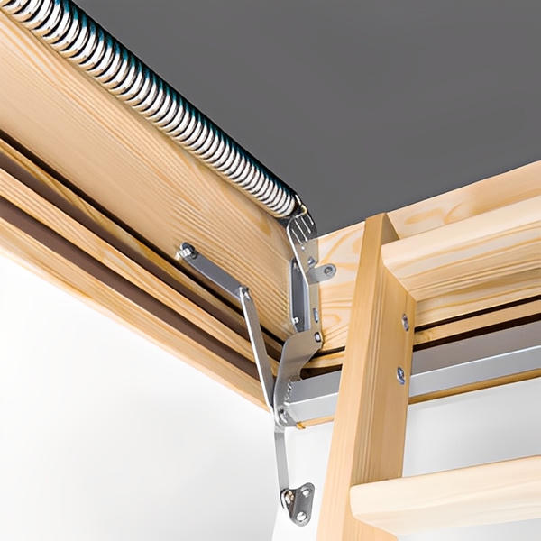 LWF60 Fire Rated Insulated Wood Attic Ladder - All Sizes image 5