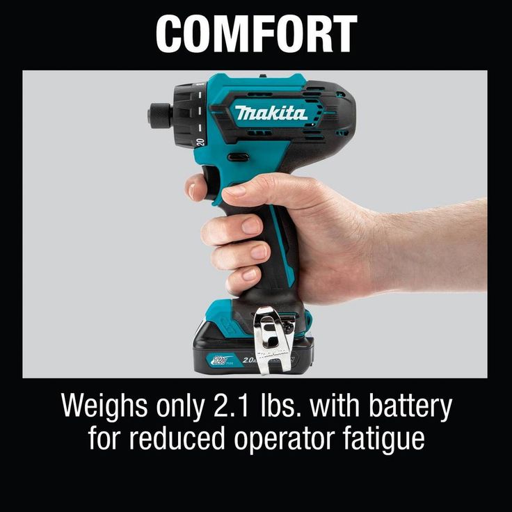 12-Volt max CXT Lithium-Ion Cordless1/4 in. Hex Screwdriver Kit, 2.0Ah