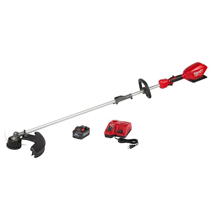 Milwaukee M18 FUEL 18-Volt Lithium-Ion Brushless Cordless String Trimmer Kit with M18 FUEL 10 in. Pole Saw Attachment