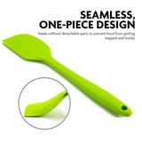 Premium Silicone BPA-Free, Spatula, Stainless Steel Core 500F Heat-Resistant, Non-Stick, Dishwasher Safe, (SP1001G)