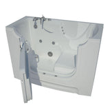 Nova Heated Wheelchair Accessible 5 ft. Walk-In Whirlpool Bathtub in White with Chrome Trim - Super Arbor