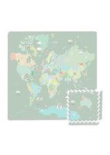 FloorPops Around the World Interlocking Floor Tiles 9 Tiles/9 sq. ft.