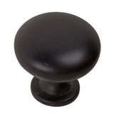 1-1/8 in. Dia Satin Gold Classic Round Cabinet Knobs (10-Pack) - Super Arbor
