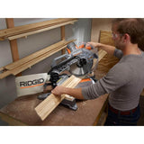 15 Amp Corded 12 in. Dual Bevel Miter Saw with LED