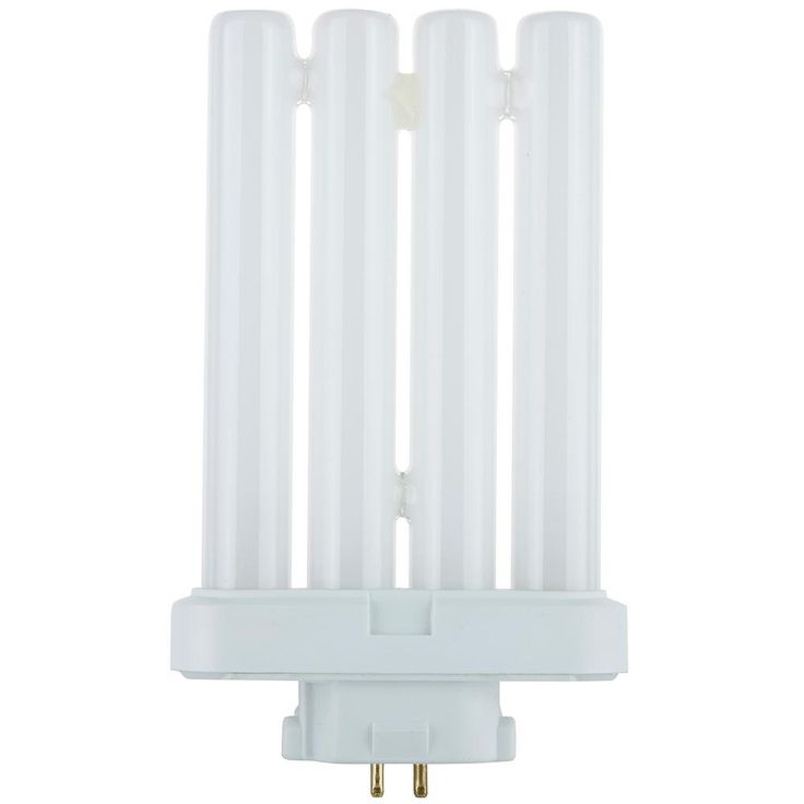 Sunlite 6 in. 27-Watt Linear 4-Pin Quad Tube GX10Q-4 Base FML Fluorescent Tube Light Bulb in Warm White, 3000K (2-Pack)