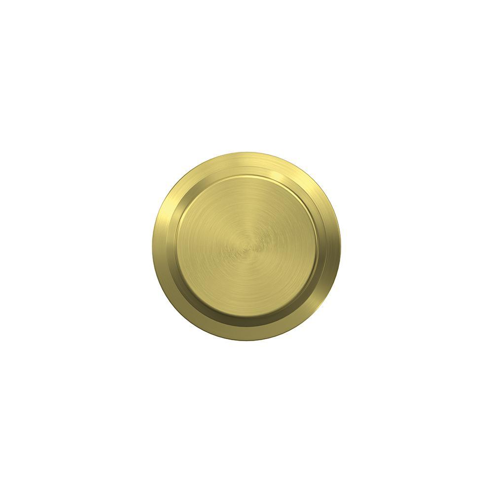 Custom Bowery Satin Brass Kinsler Trim Combined Interior Door Knob - Super Arbor