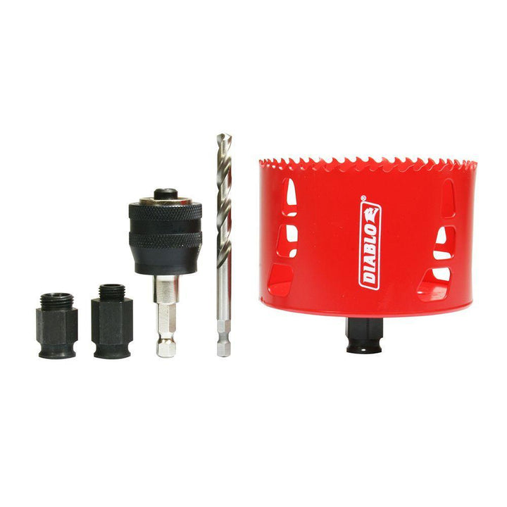 4 in. Bi-Metal Hole Saw with SnapLock Plus Mandrel System - Super Arbor