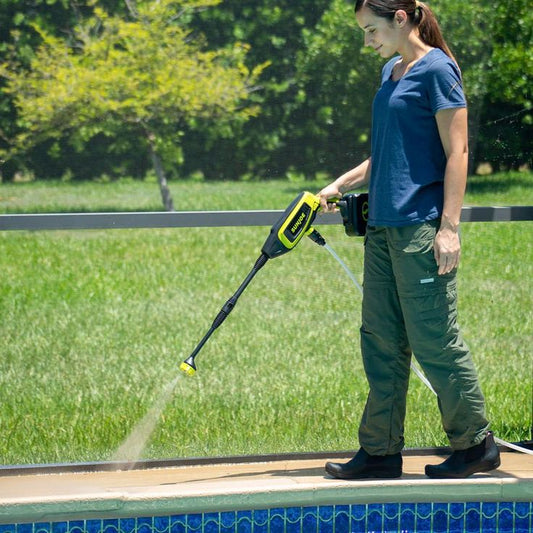 Sun Joe 24-Volt 350 PSI Max 0.6 GPM Cold Water Cordless Electric Power Cleaner (Tool-Only)
