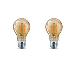 Amber A19 LED 40W Equivalent Dimmable Smart Wi-Fi Wiz Connected Wireless Light Bulb - Super Arbor