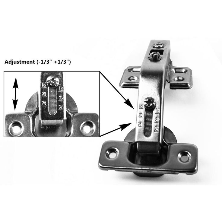 35 mm 135-Degree Corner Folding Cabinet Door Hinges with Installation Screws (2-Pairs)