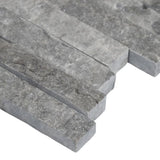MSI Eclipse Interlocking 12 in. x 12 in. x 8 mm Matte Metal Stone Mesh-Mounted Mosaic Wall Tile (10 sq. ft. / case)