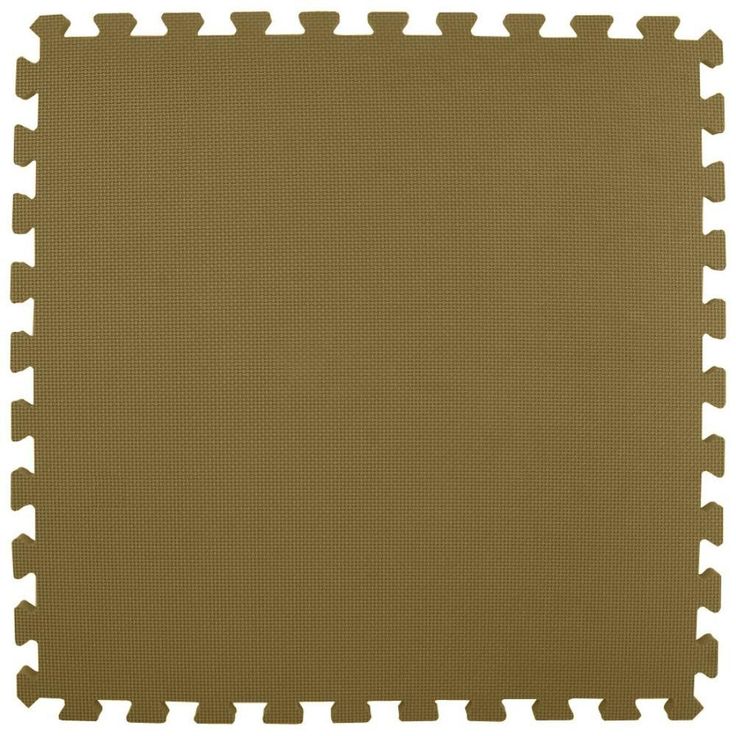Greatmats Premium Orange 24 in. x 24 in. x 5/8 in. Foam Interlocking Floor Mat (Case of 25)