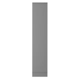 Tridell 21 in. W x 14 in. D x 68 in. H Bathroom Cabinet in Gray - Super Arbor