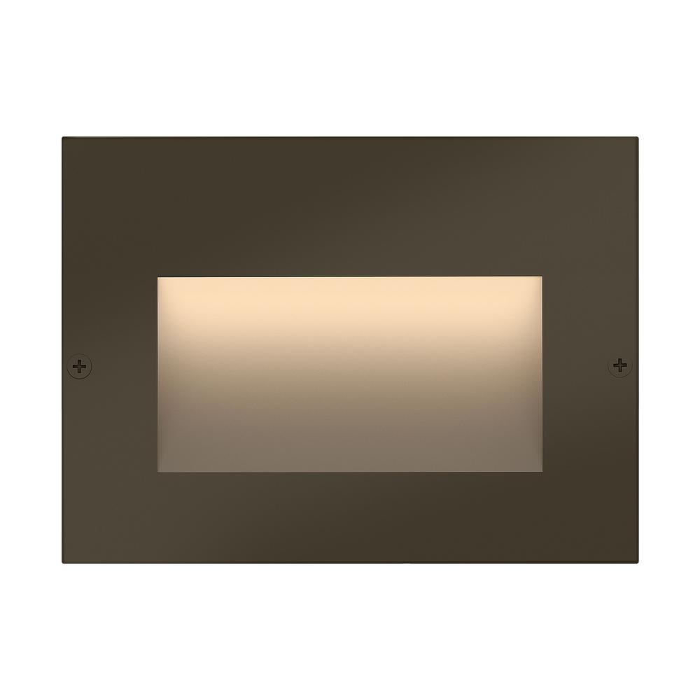 Taper Line-Voltage Bronze Integrated LED Horizontal Stair Light - Super Arbor