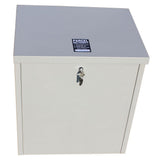 ParcelChest Textured Gray Ground Mount Locking Parcel Box - Super Arbor