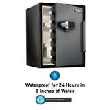 SFW205TWC 2.0 cu. ft. Fireproof Safe and Waterproof Safe with Touchscreen Keypad - Super Arbor