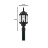 Erving Collection Outdoor Black Post Lantern