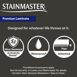 STAINMASTER Shadow Pond Oak 10-mm T x 7-1/2-in W x 50-in L Waterproof Wood Plank Laminate Flooring (21.06-sq ft / Carton)