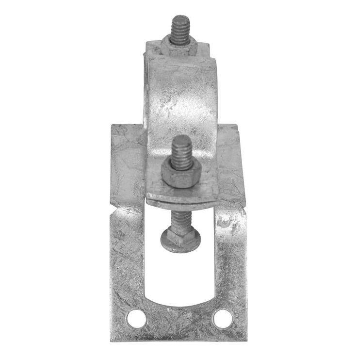 Everbilt 2-3/8 in. Chain Link Fence Post Adapter Bracket