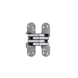 1-1/8 in. x 4-5/8 in. Satin Brass Invisible Hinge - Super Arbor