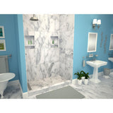 Redi Trench 32 in. x 60 in. Single Threshold Shower Base with Left Drain and Solid Brushed Nickel Trench Grate - Super Arbor