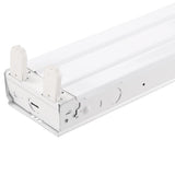 32-Watt 4-Light White 8 ft. Tandem Fluorescent Strip Light - Super Arbor