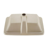 Swiss Madison Voltaire 21 in. Rectangular Undermount Bathroom Sink in Glossy White