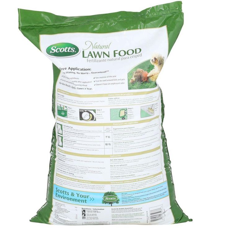 Scotts 29 lbs. Dry Natural Lawn Food
