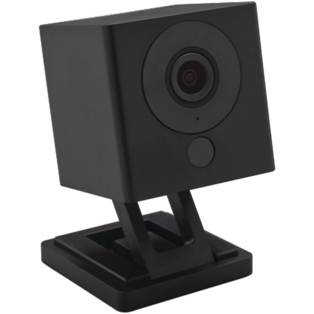 1080p Indoor Wireless Bullet Wi-Fi Smart Home Camera with 32 GB SD Card in Black - Super Arbor